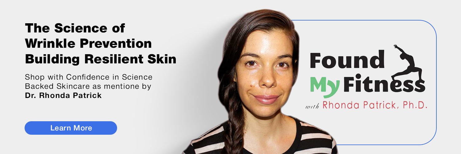 Dr. Rhonda Patrick shares wrinkle prevention tips with Found My Fitness.