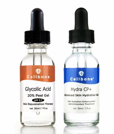 Bottle of Glycolic Acid 20% Peel